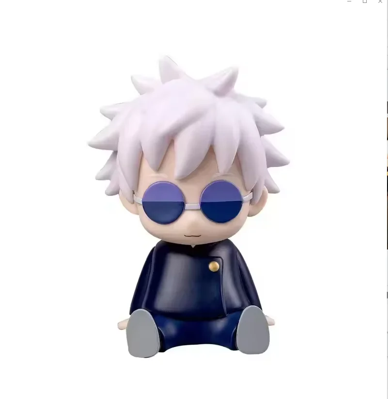 Anime Kawaii Jujutsu Kaisen Figures Satoru Gojo Night Light Collectible Ornaments Pat Light Desk Night Lamp Room Decoration Toys