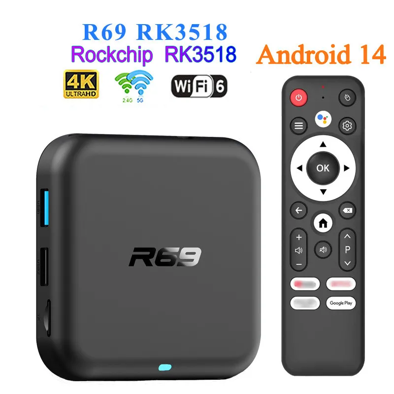 R69 Android 14.0 Tv…