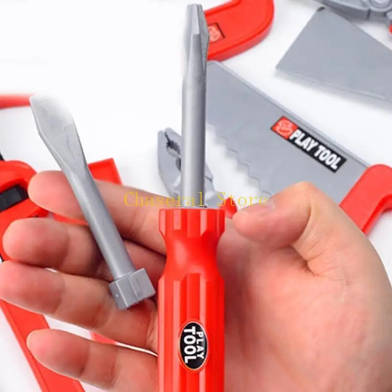 E7CE Strumento attrezzi da gioco per costruzione Toy Tool Toy Tool Strumento riparazione del bambino SETTURA MOTORE PER