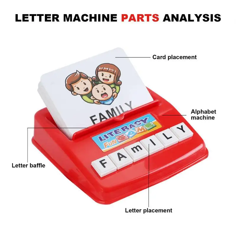 Words Alphabet Talking Flash Cards Educational Learning Talking Sight Words Game Flash Cards With Letters Machine Card Spelling