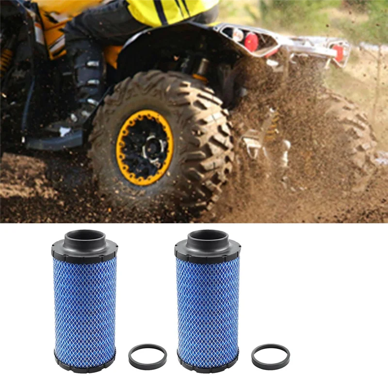 Para Polaris RZR XP 1000 XP 4 1000 Turbo 2014-2022-2 uds filtro de aire del motor 1240957–1241084 1240822 2882234 2879520
