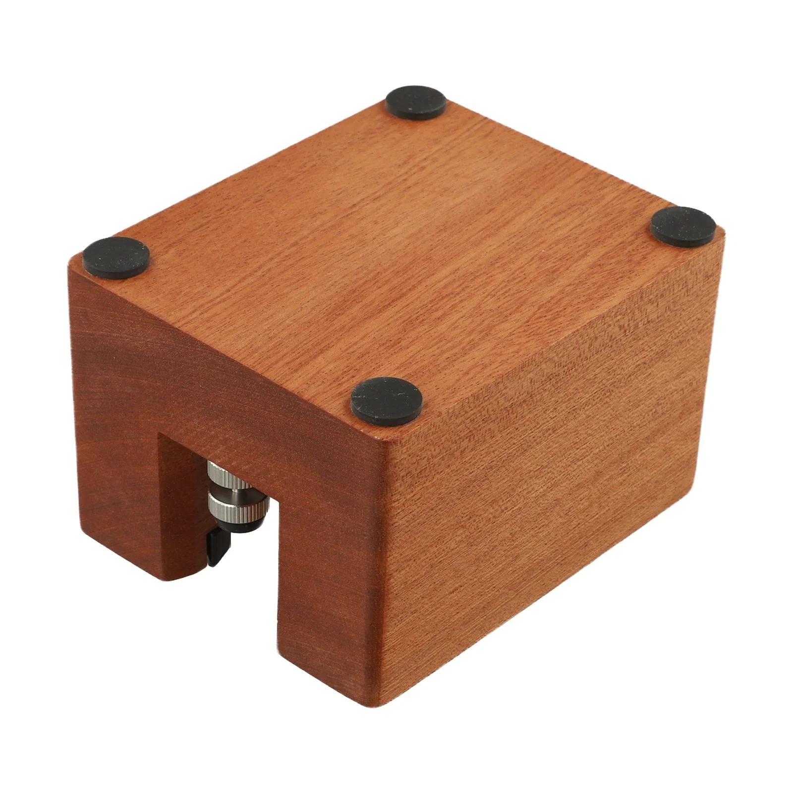 Wood Coffee Tamping Organizer for Home Baristas Supporting Multiple Portafilter Sizes Including 51mm 53mm 54mm 58mm