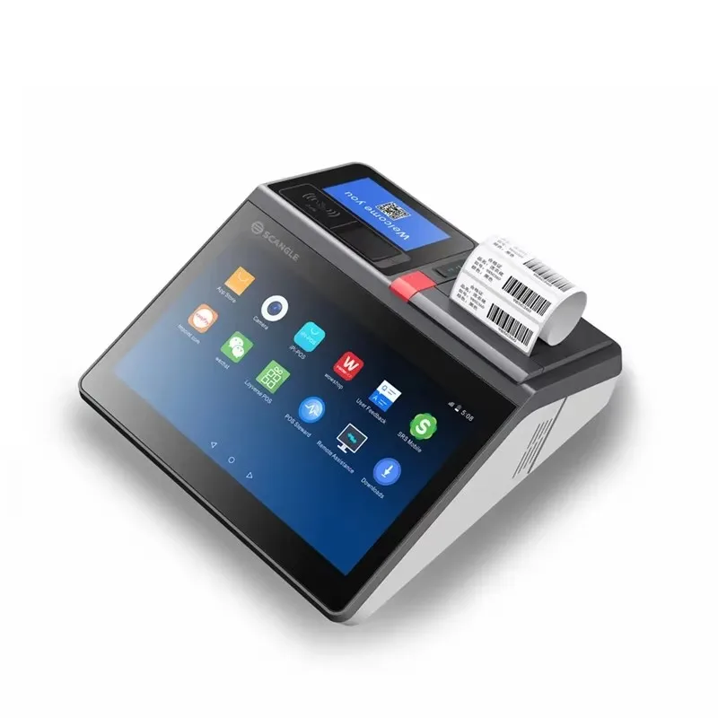 SGT-116A Business Retail Catering 11.6 Inch Touch Screen POS Terminal Cash Register Built-in 80mm printer Android System