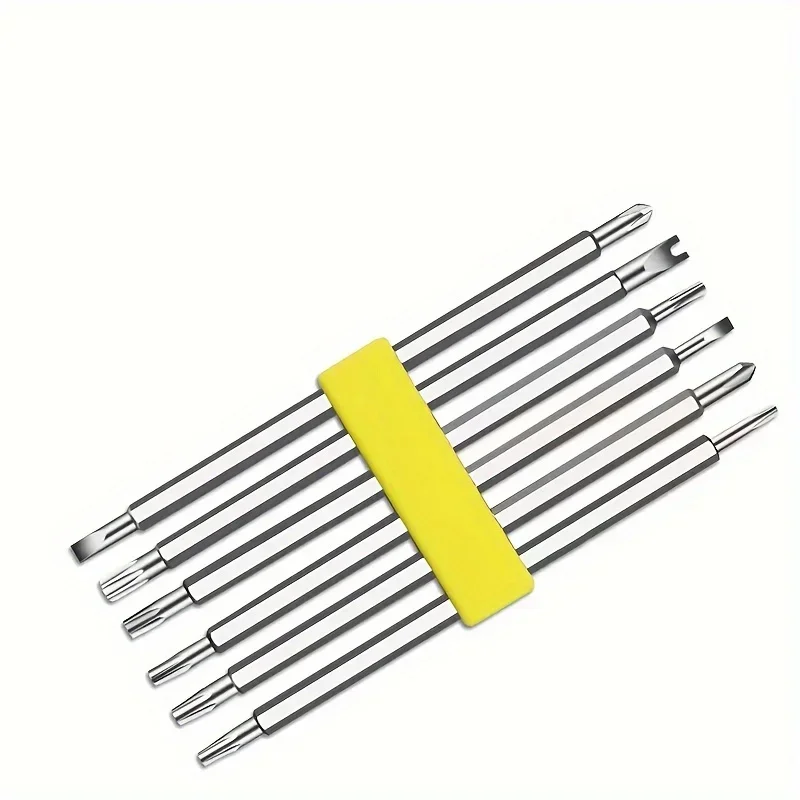 12 in 1 Magnetic ไขควง ชุด Cross ไขควงรูปแบนหัวมัลติฟังก์ชั่น Precision มือถือเครื่องมือบํารุงรักษา