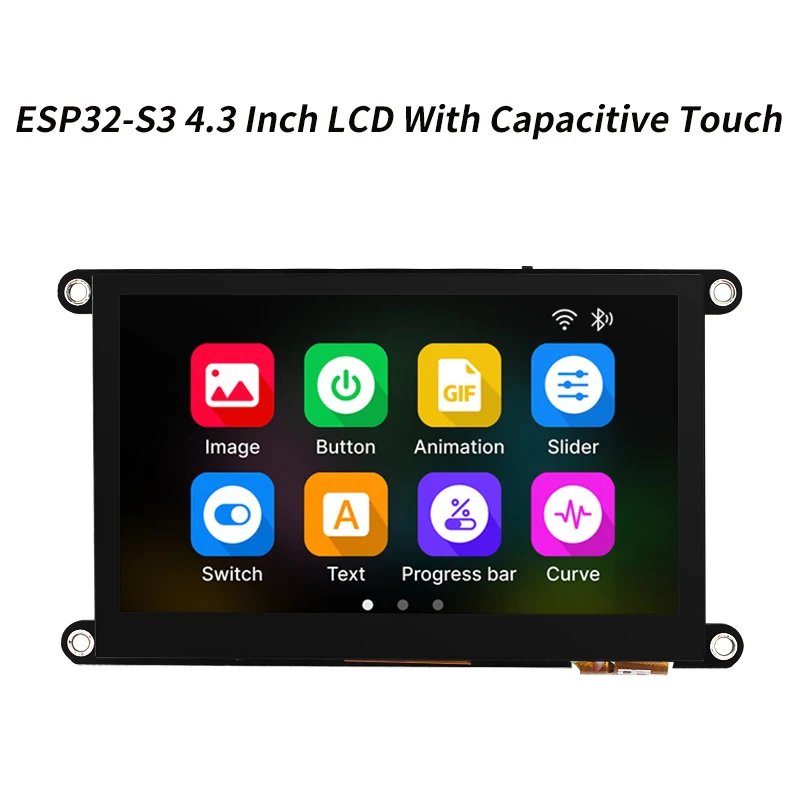 ESP32-S3 4.3 Inch LCD Development Board 8M PSRAM 4M FLASH Capacitive Touch 480*272 Display Module With WIFI&Bluetooth