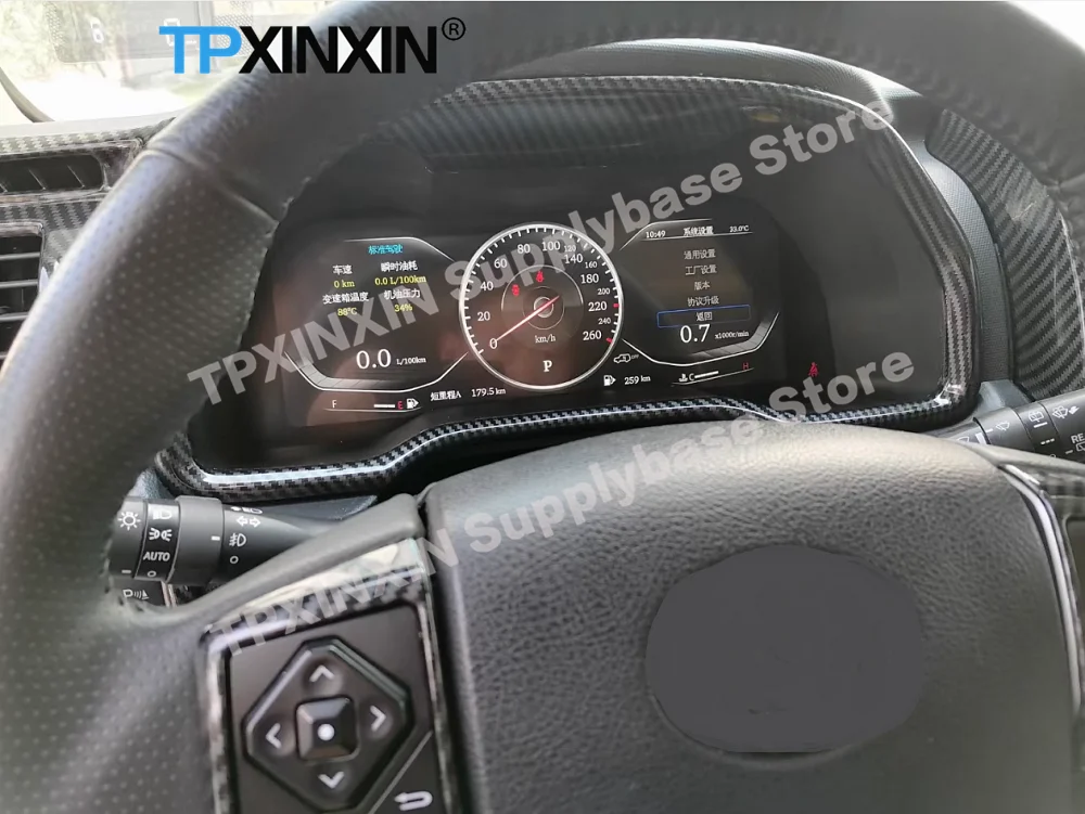 For Toyota 4Runner 4 Runner 2010 2011 2012 2013-2022 Android Car Digital Cluster LCD Dashboard Instrument Panel Multifunctional