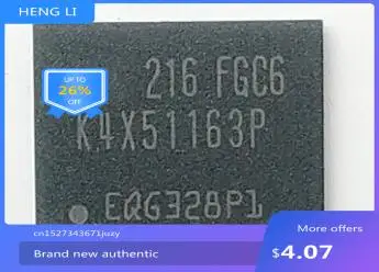 

100% новый K4X51163PE-FGC3