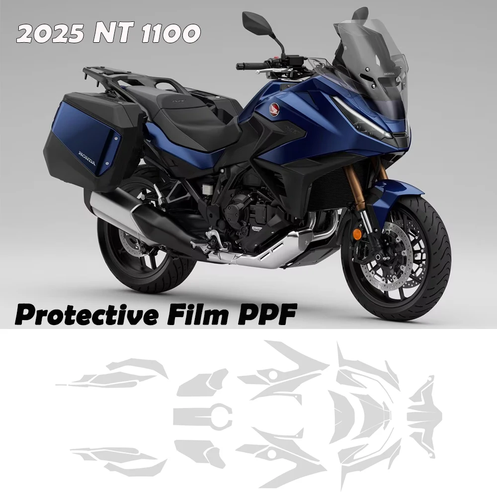 

New NT 1100 Invisible Protective Film For Honda NT1100 2025 1100nt Full Set PPF Fairing Scratch Resistant Film