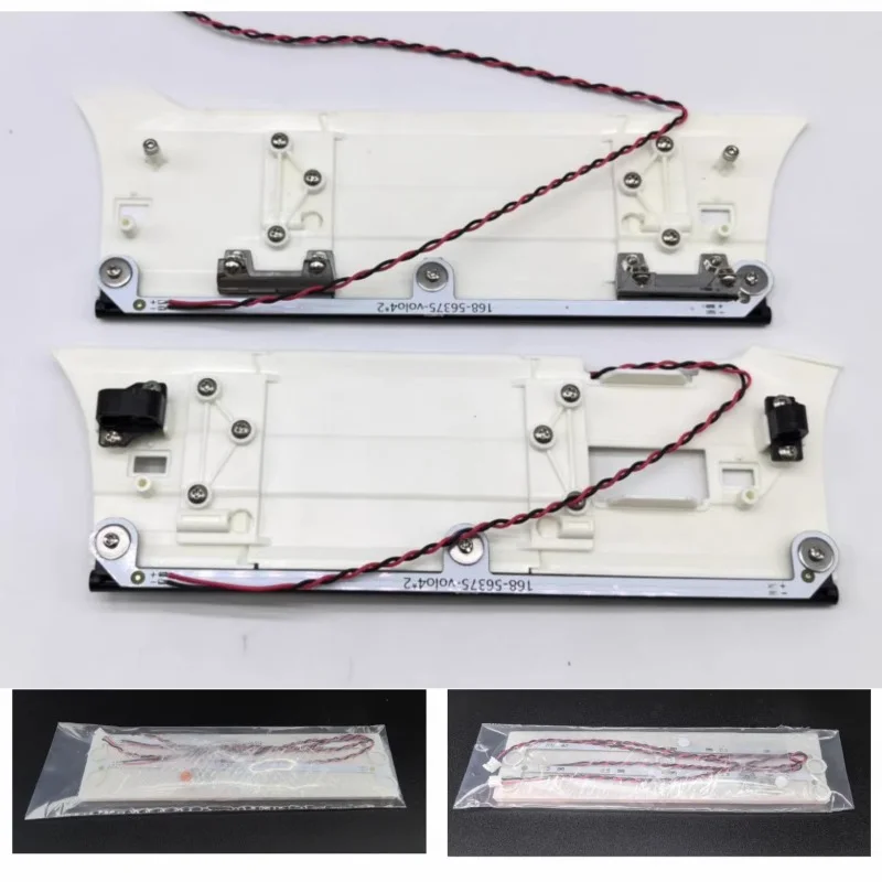 2 uds luces laterales luz inferior para 1/14 Tamiya RC camión remolque volquete Volvo FH16XL 750 56375 piezas de bricolaje