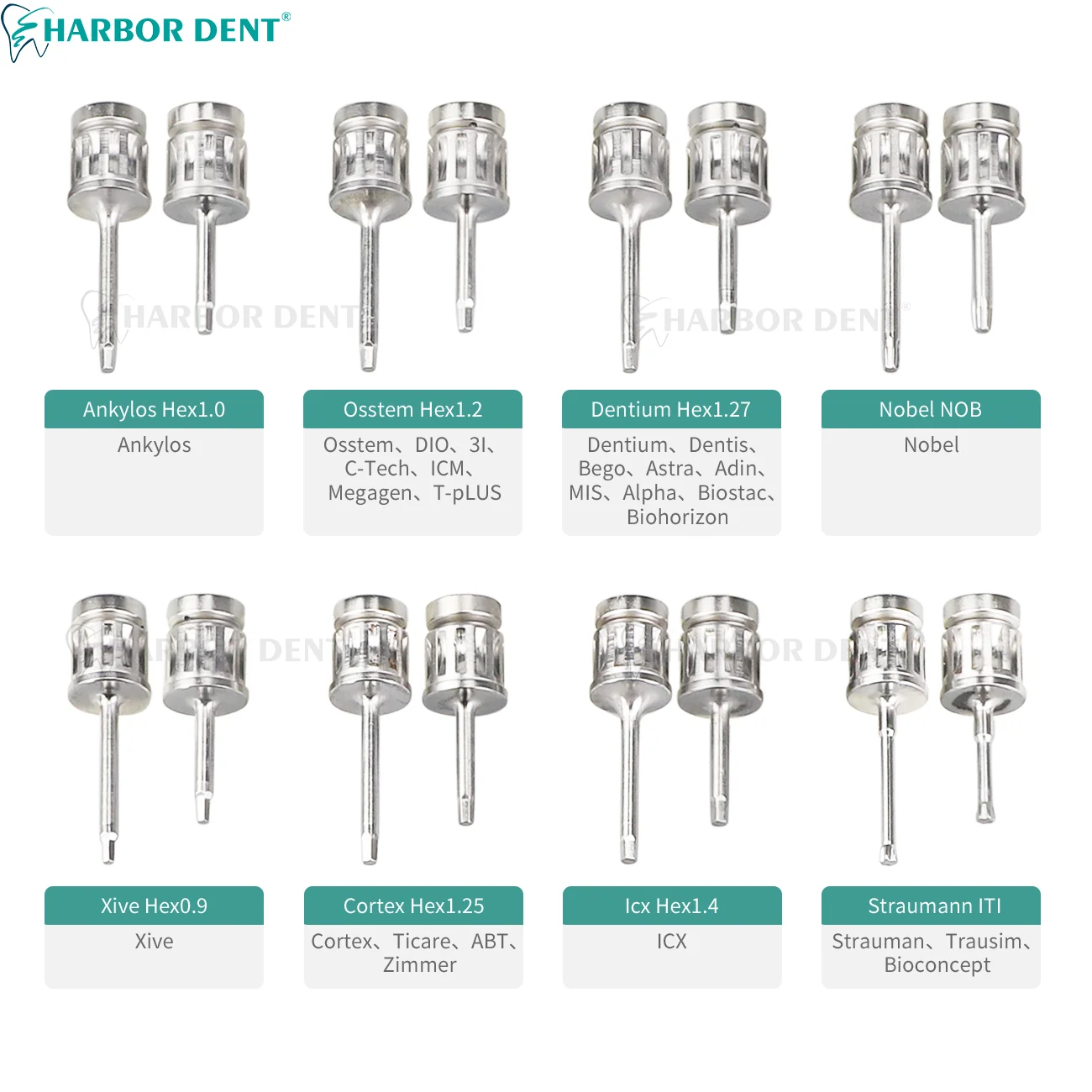 1Pc Dental Universal Implant Torque Screwdrivers Long & Short Repair Drivers Dentistry Implant Restoration Tool