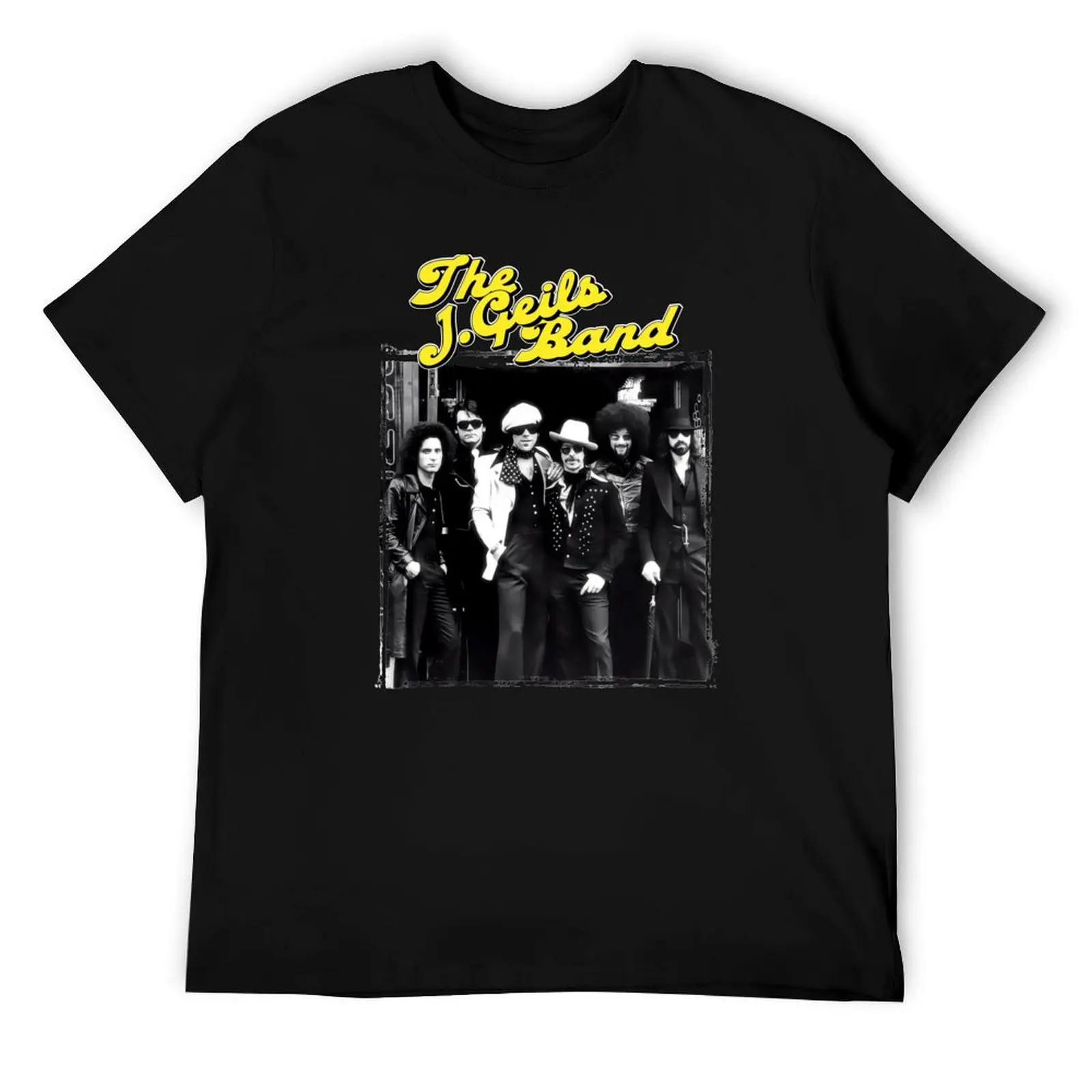 

J. Geils Band T-Shirt t shirts for man pack white t shirt men 100% cotton luxury brand cotton t shirts man 100% T-Shirt