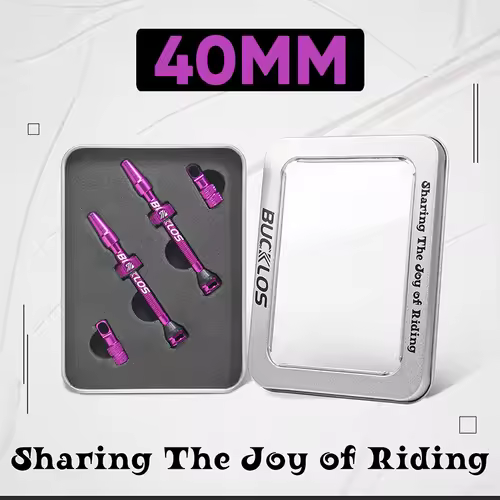 BUCKLOS 40/44/55/60/65/80/100mm Tubeless Valves Bike Aluminum Alloy Presta Nipples Removable Core Air Valve for Road MTB Bicycle - Image 30