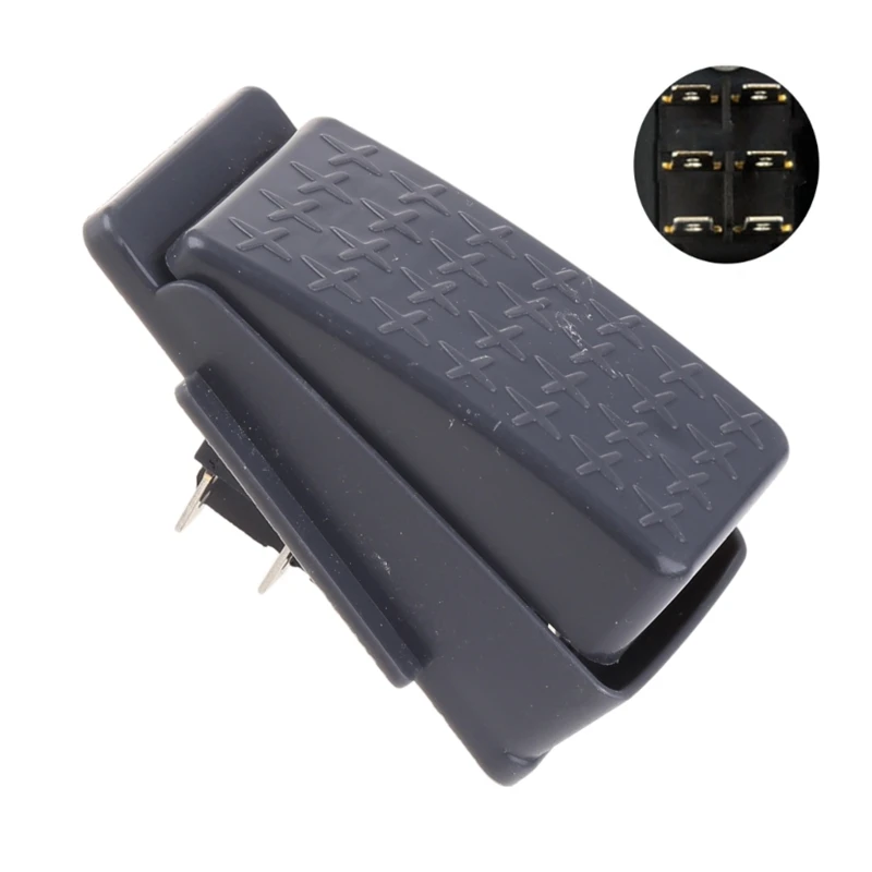 EXTRWORY Interruptor De Pie Con Reinicio Automático Para Coche Eléctrico Infantil – Compatible Con 6V Y 12V, Fácil De Reemplazar (Pedal De Gas)