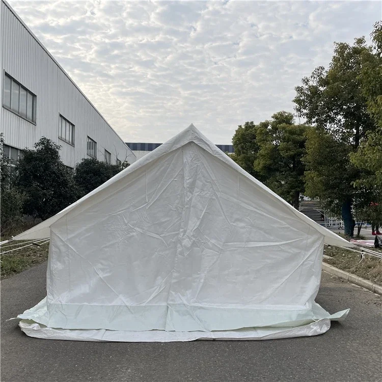 

KANGO Factory Tents for Disaster Relief Oxford Fabric with Waterproof Coated Emergency Disaster Tent 3x4m Disaster Relief Tent