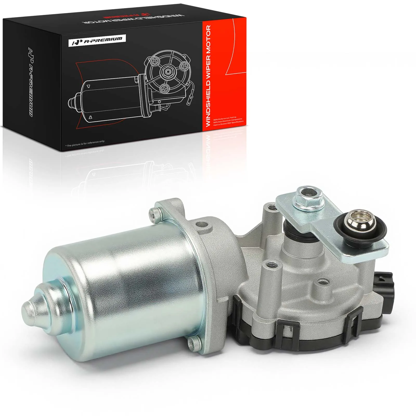 A-Premium Front Windshield Wiper Motor for Honda Accord 2008-2012 Fit 2009-2014 Insight 2010-2014 CR-Z Cadillac XTS 2013-2017