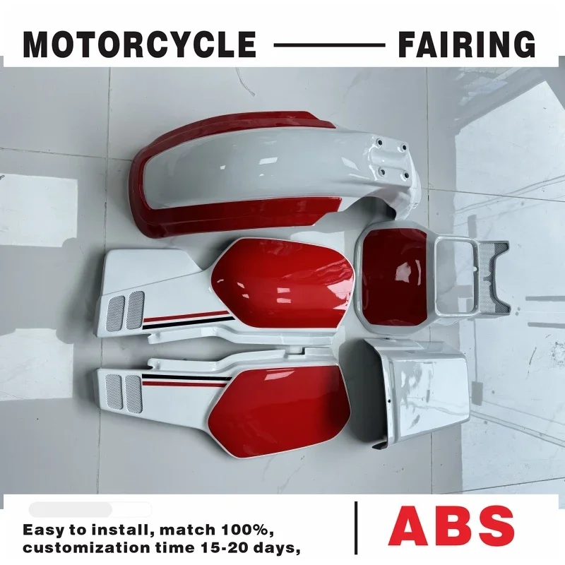 red&white Motorcycle Fairing Motorbike Accessories Full Body Kits Fairing For XTZ 600 XTZ600 1986 year