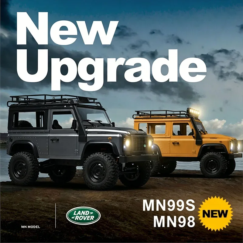 New MN99s MN98 1:12 MN Model RTR Version RC Car 2.4G 4WD RC Rock Crawler Defender Remote Control Car RC Truck Cars Toys For Kids
