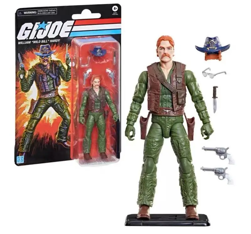 Hasbro GI Joe Classified Series Retro Cardback William Wild Bill Hardy 1/12 Action Figure 6-inch Model Gift G2293