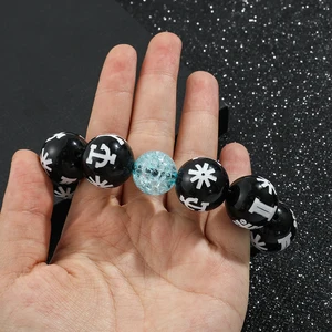 Marvel Movie Black Panther gleiches Stil Armband, Mode -Cosplay, Nagellackbilanz, Handkette, Superheldenzubehör, Requisiten 8 HAUPT Panther -Armbandverkauf - №2