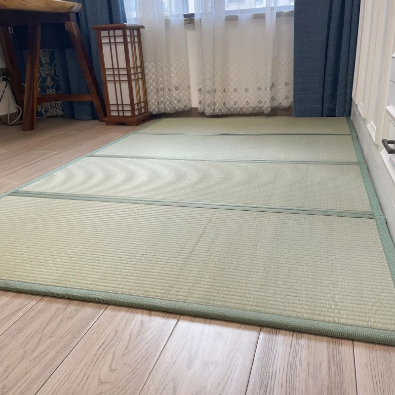 Afbeelding 6: Japanse Tatami Vloermat & Futon Matras Dikker Oprollen Slaapmatje Opvouwbare Tatami Gastbed Traditionele Japan Shiki Futon