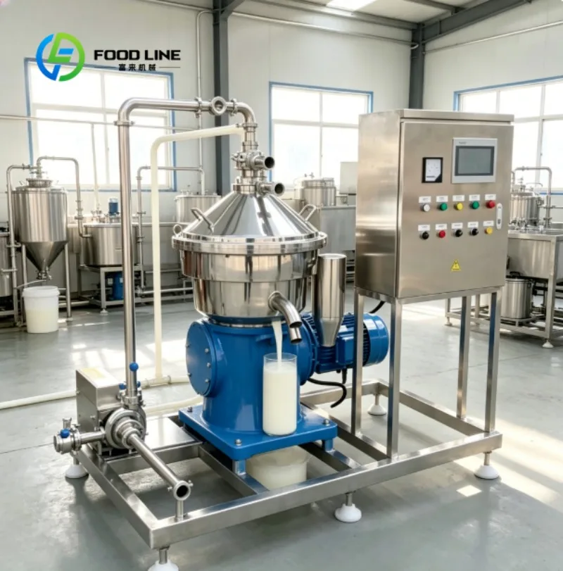 Commercial Cream Separator Machine Milk Processing Equipment for Dairy Farm Milk Cream Production