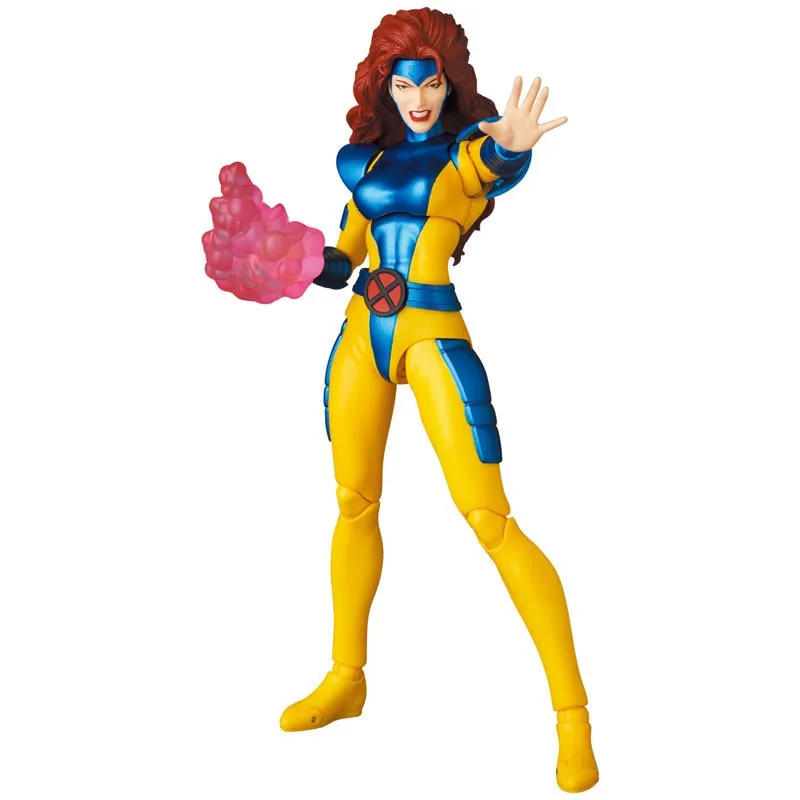 15cm In Stock Mafex Jean Grey (Comic Ver.) X-Men Figure Mafex No.160 Medicom Action Figrue Anime Collect Ornaments Model Toys