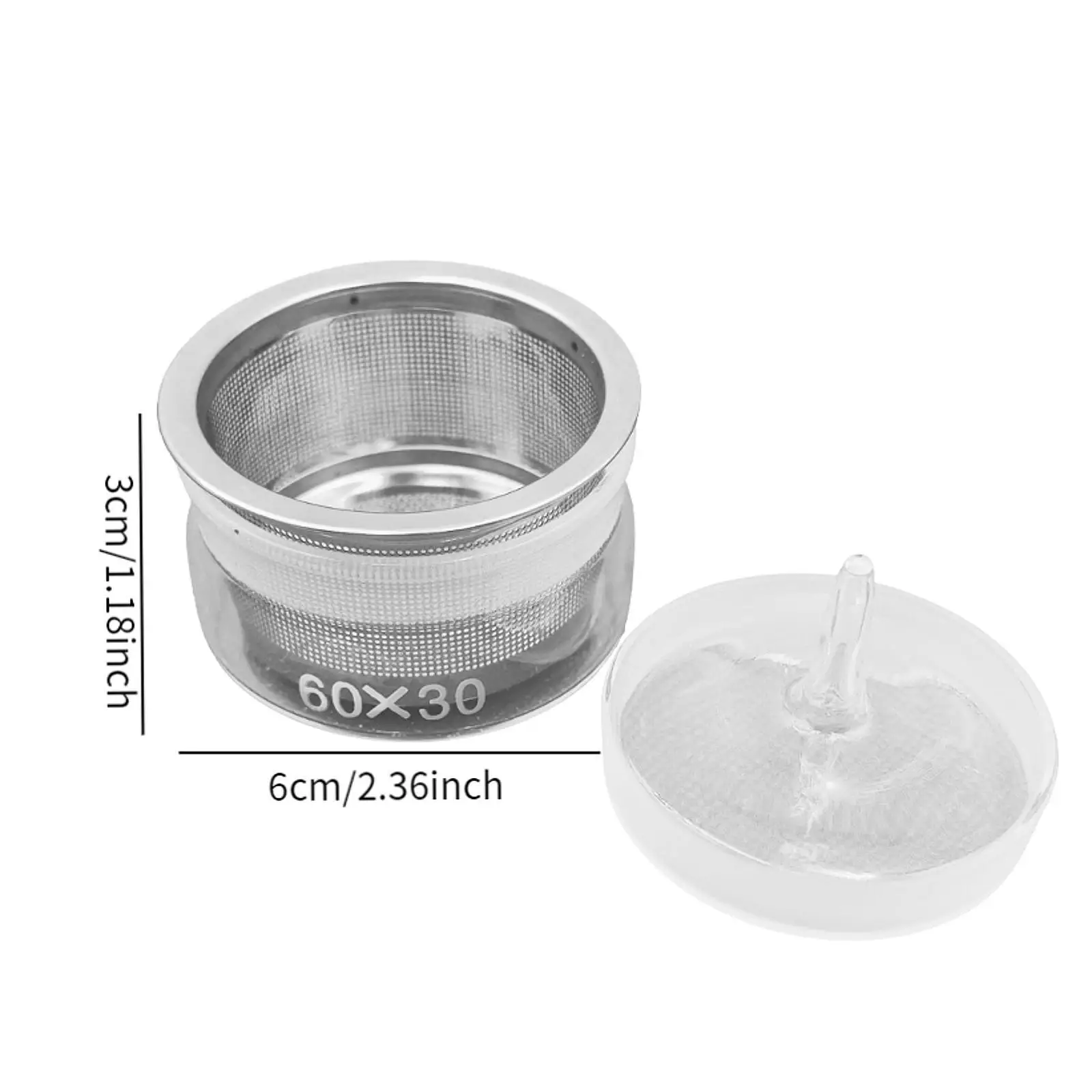 Watch Repair Kit Watch Oiler Kit with Stainless Steel Net Oil Tool Watch Movement Cleaner Pot for Watch Maintenance