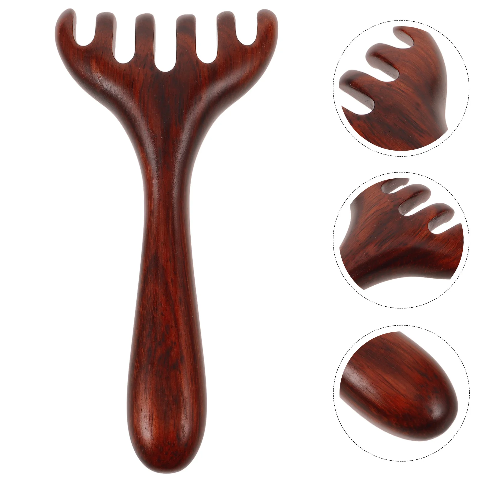 

Scalp Massage Tool Creative Wooden Massaging Comb Portable Scalp Soother Comb Exquisite Design Smooth Teeth Wood Massage Tools