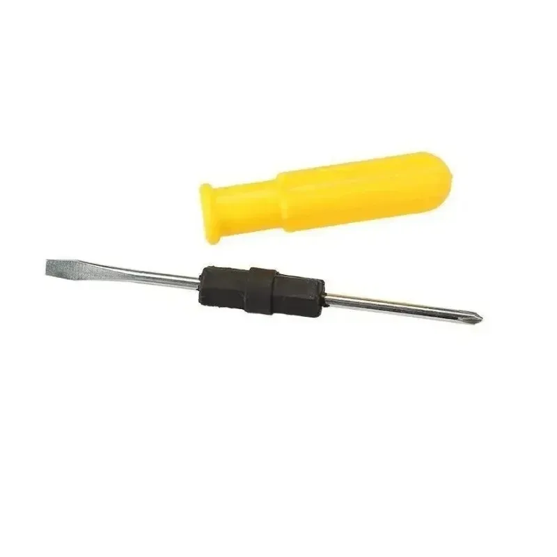 2面ダブルヘッドマイナスクロスドライバーポータブル家庭用屋外ハンドネジドライバーリムーバー修復ツールハンドツール