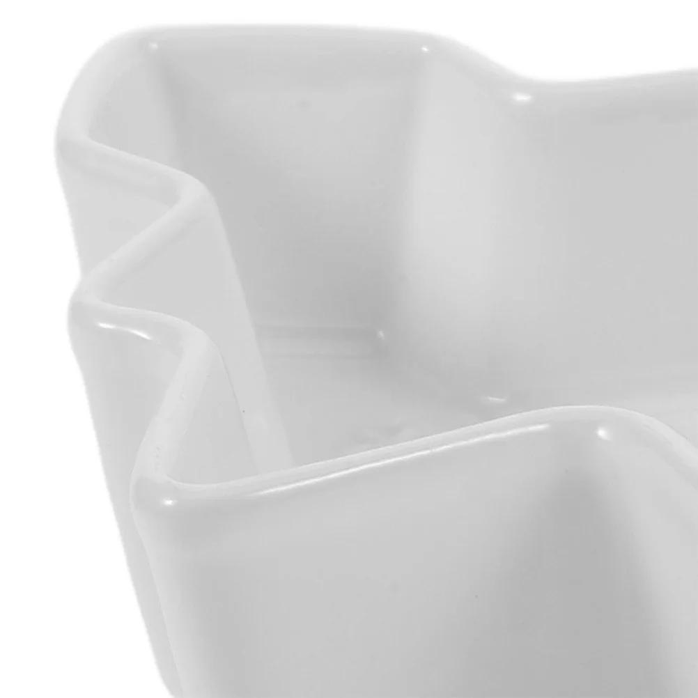 

2 Pcs Fruit Bowl Cute Kitchen Counter Dessert Plate Party Plates Platter Tray Serving Dishes