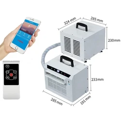 Split Mobile Air Conditioner Car Air Conditioner Portable Home Air Conditioner Free Installation Camping Tent 3000BTU