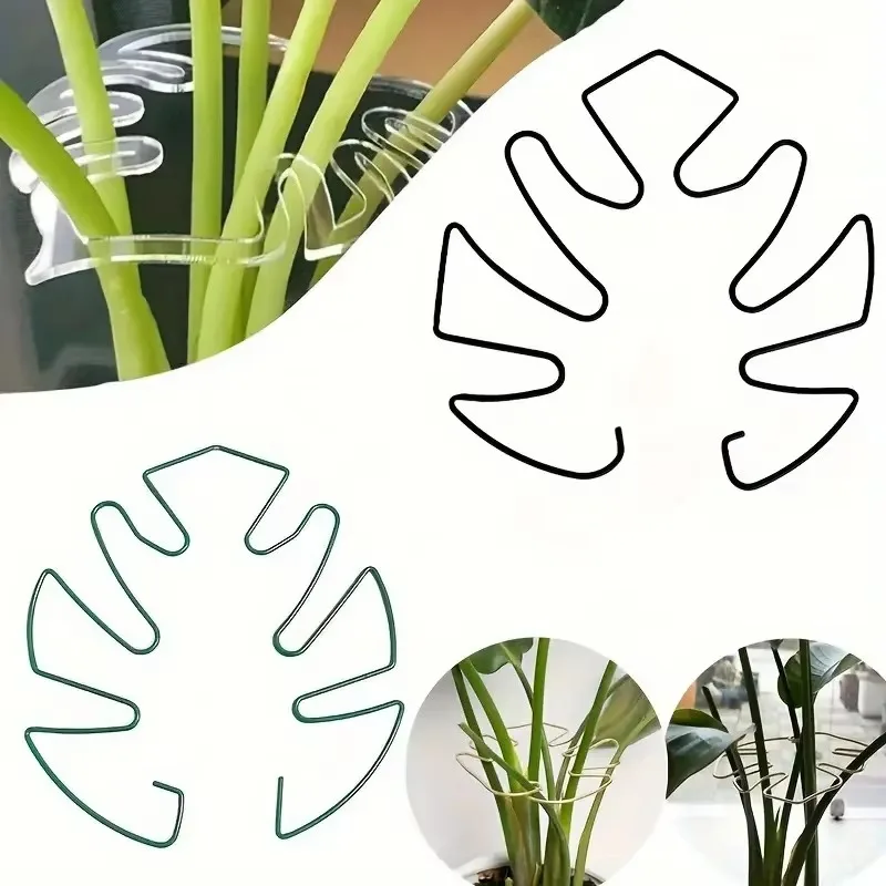 1Pc Large hanging plant stand, iron hooks, suitable for flowerpot decoration, indoor and outdoor use