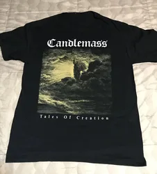 Candlemass Band Gift For Family Black T-Shirt Cotton S-5XL RM682  High Quality 100%Cotton Short Sleeve