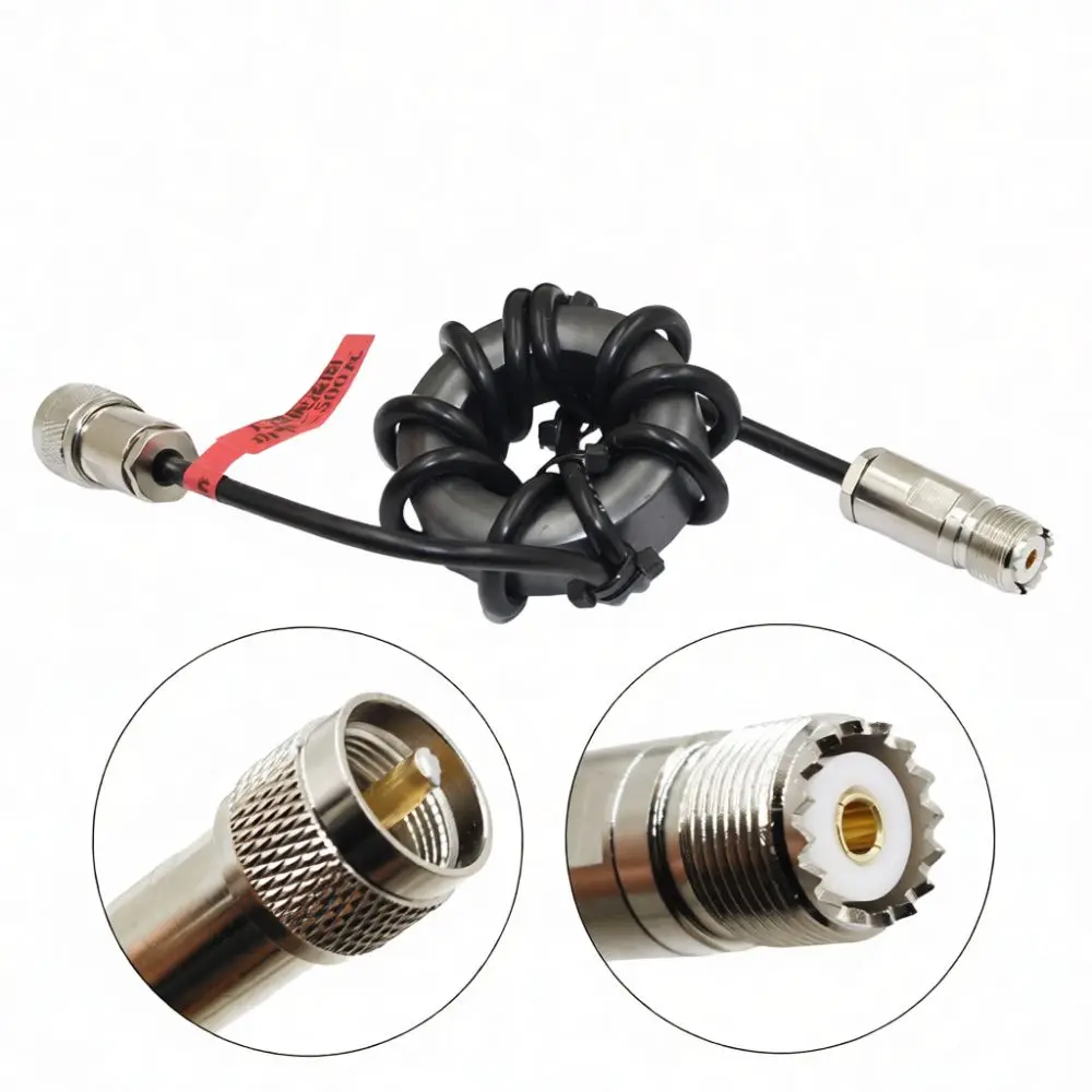 HF Antenna Balun 1 To 1 Current Choke 1 8 54MHz Shortwave Radio Filter Interference For Amateur Transceiver