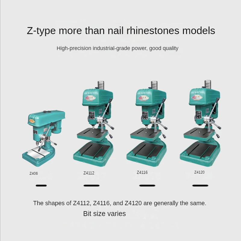 Z-type High-precision Large-stroke Industrial Bench Drill Bench Drilling Miniature High-power Machine Tool Set