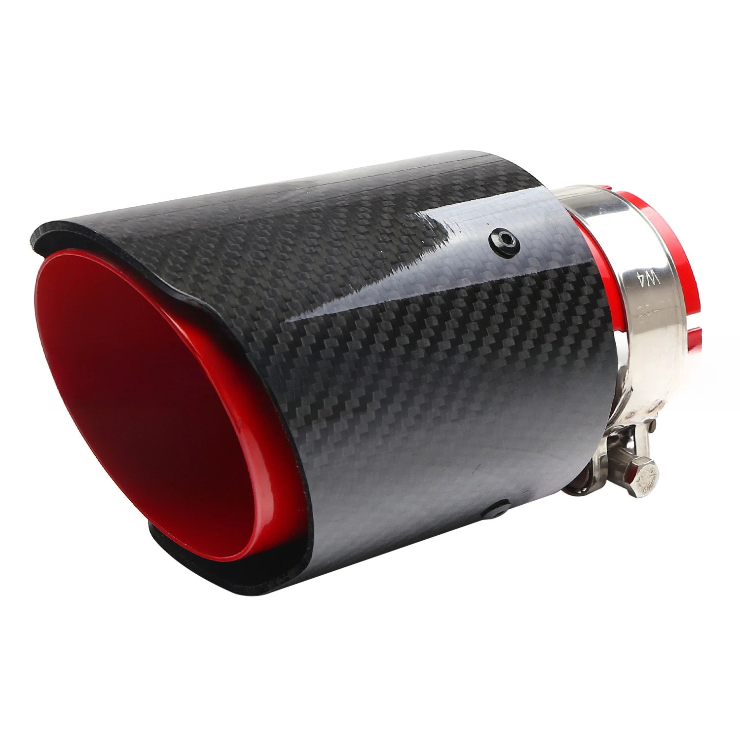 2.5-inch Genuine Carbon Fiber Exhaust Pipe  89/101mm