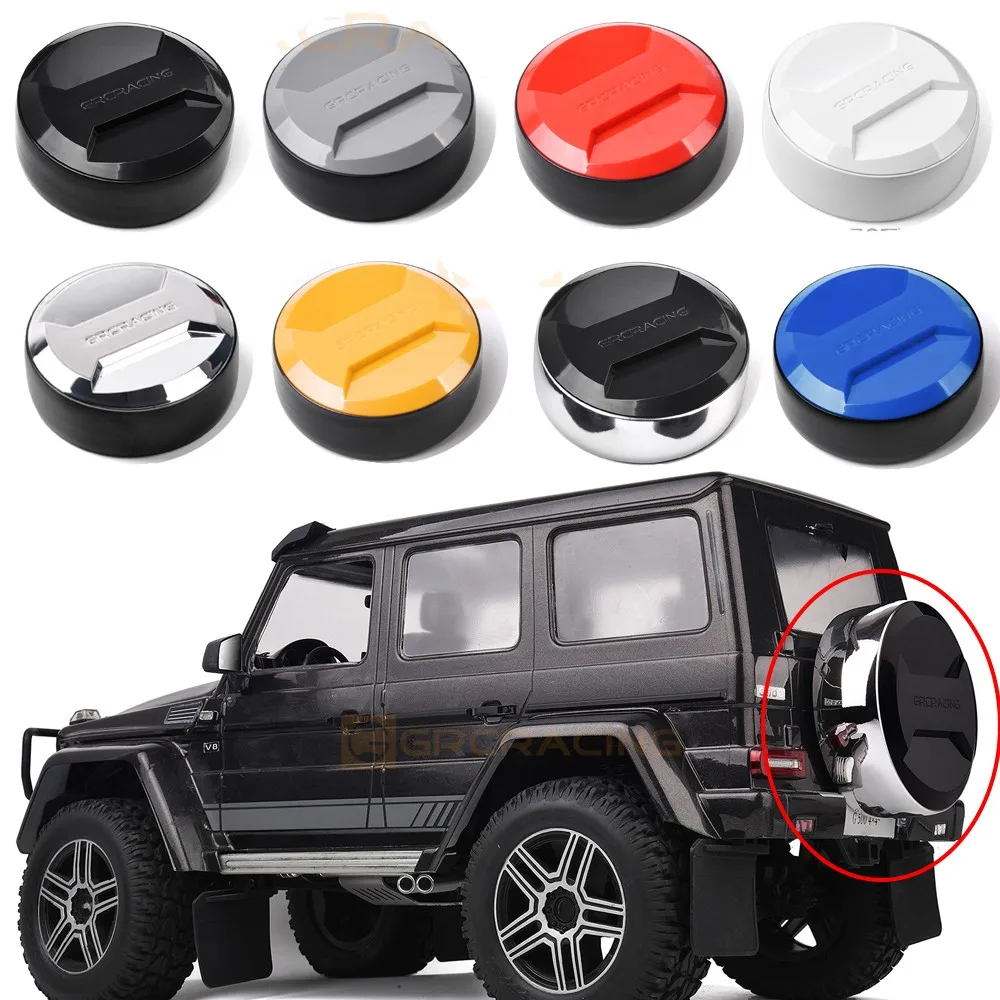 1/10 Rc Crawler Car Universal Spare Tire Cover A For Trax/as Trx4 Bronco G500 Trx6 G63 Yikong Axial Scx10 Modified Parts G172tw