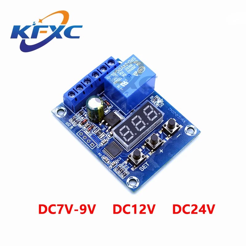 Battery Charge Discharge Voltage Monitor WX-001V DC 0V-99.9V With Relay Switch Output Automatically Cut-off Protect Battery