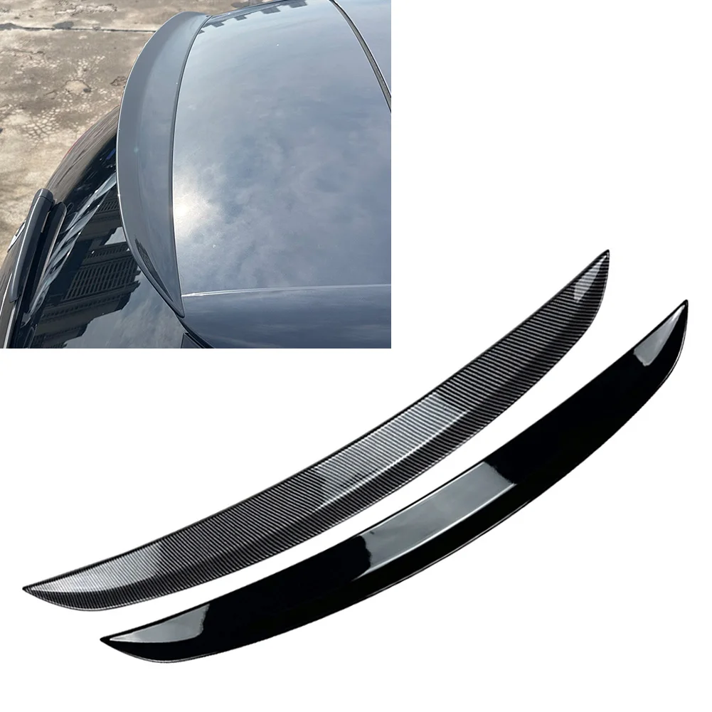 For Mercedes Benz A-Class W177 Hatchback 2018 2019 2020 Rear Roof Spoiler Window Wing Trim ABS Car Accessories