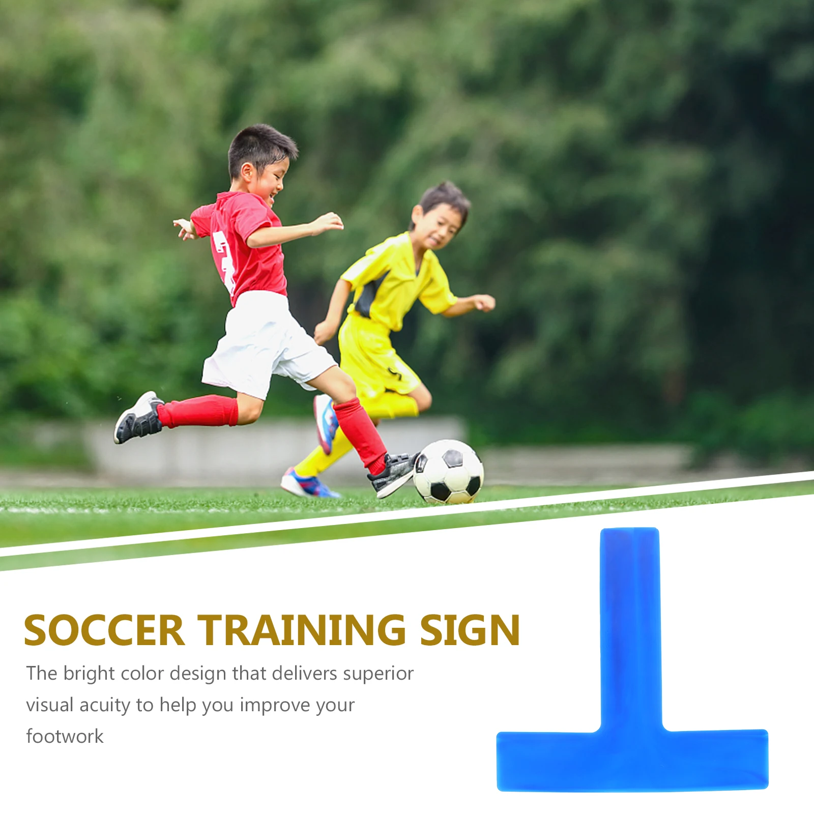 2pcs T 모양 코트 마커 활기찬 컬러 훈련 매트 L 코너 마커 패드 테니스 축구 농구 필드 용품