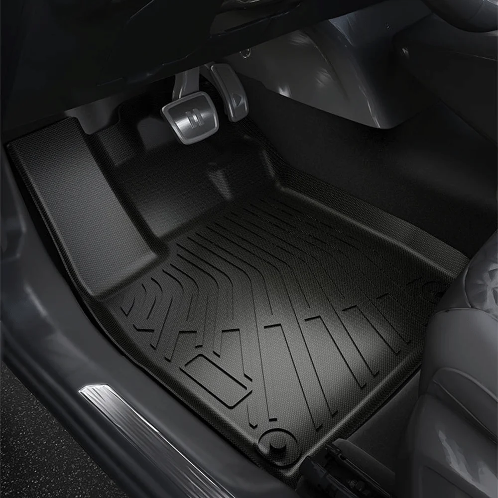 Tappetini per tutte le stagioni, rivestimento per bagagliaio, per Volkswagen ID.4 / ID.4 CROZZ 2021-2024 TPE, set completo di rivestimenti per