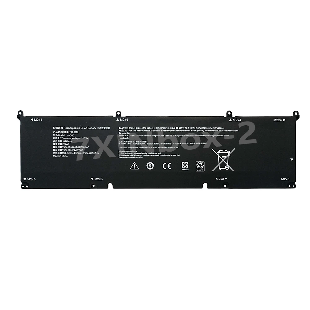 M9DG0 11.73V 99Wh 8440mAh OEM Laptop Battery For Dell Alienware M16 R2 Inspiron 16 7640 P0FWH P0WFH 0HGJCY