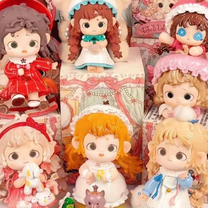 Кукла FurFur Wonderful House Series слепая коробка FurFur Mystery Boxes шерстяная фигурка девочек четвертого поколения кукла подарок для девочек орнамент