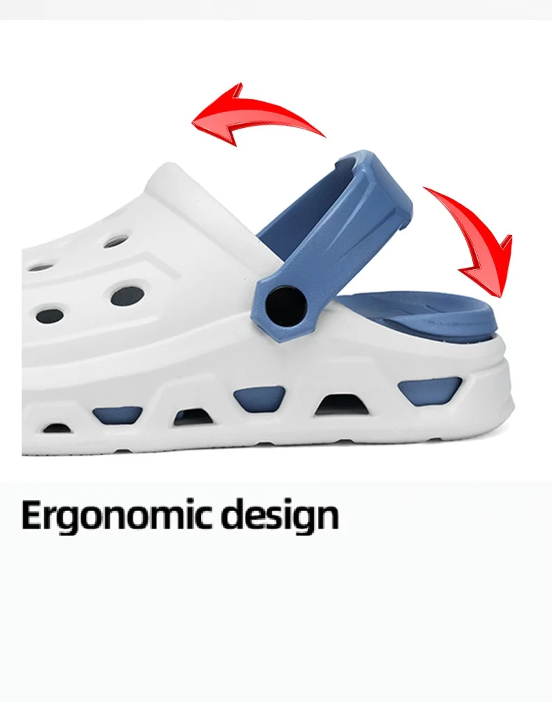 Paar-Stil Herren- und Damen-Sommer-Outdoor-Schuhe mit Dicker Sohle, Geruchshemmend und Rutschfest, Doppelnutzung für Sport, Strand und Angeln – Detail 3