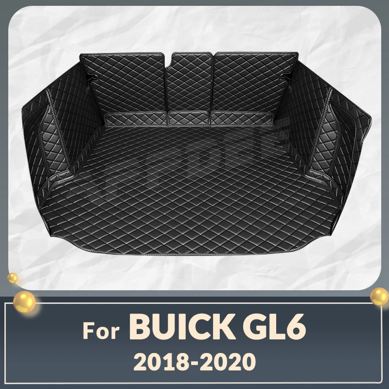 

Auto Full Coverage Trunk Mat For Buick GL6 2018-2020 2019 Car Boot Cover Pad Cargo Liner Interior Protector Accessories