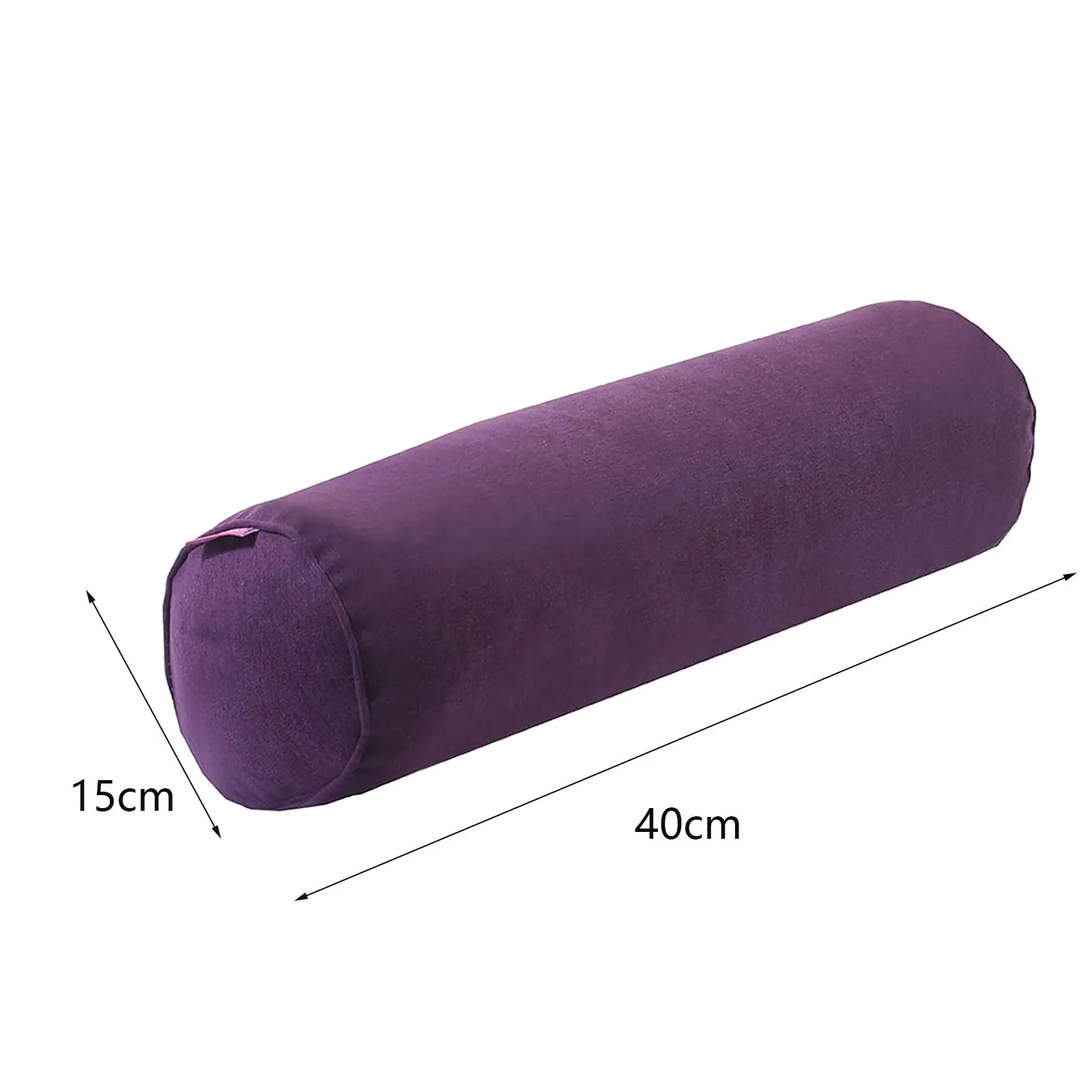 Almohada para refuerzo de cuello, almohadas cilíndricas en rollo, almohada cómoda para el cuello, cuello Cervical