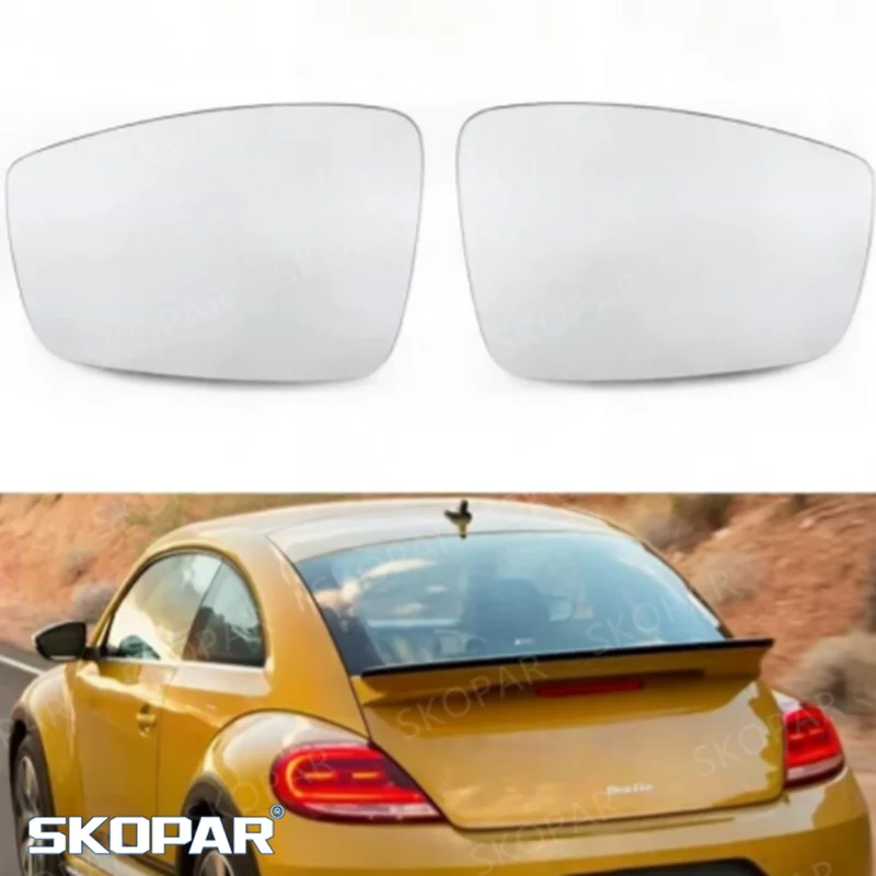 Heated Mirror Glass Car accessories5C6857521 5C6857521J 5C6857522K For VW Beetle 2012 2013 2014 2015 2016 2017 2018 2019