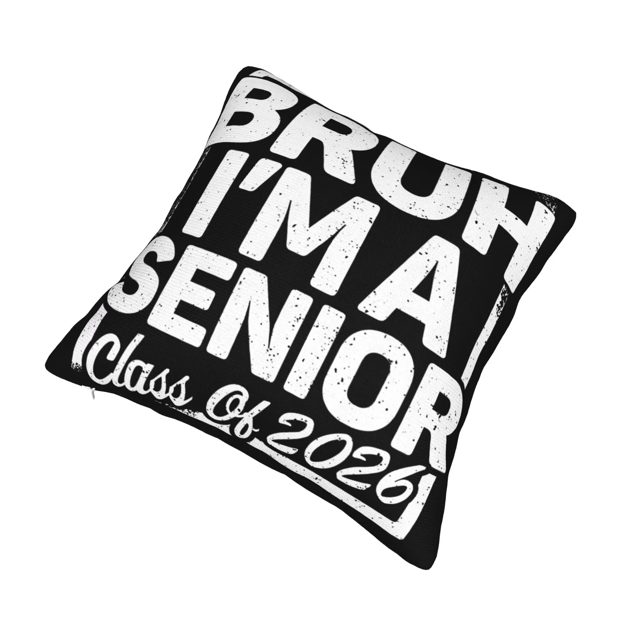 Class of 2026 Senior Graduation Pillowcase Merchandise Printing Cushion Cover Gift  Throw Pillow Case Cover Sofa Multiple Sizes