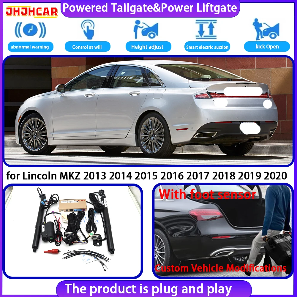 JHJHCAR for Lincoln MKZ 2013 2014 2015 2016 2017 2018 2019 2020 Smart Electric Powered Tailgate Power Liftgate Tailgate System