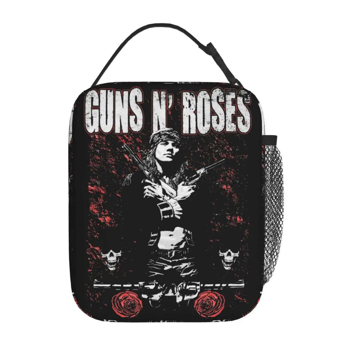 

Guns N Roses Insulated Lunch Bags Cooler Meal Container Large Lunch Box Tote Bento Pouch College Picnic